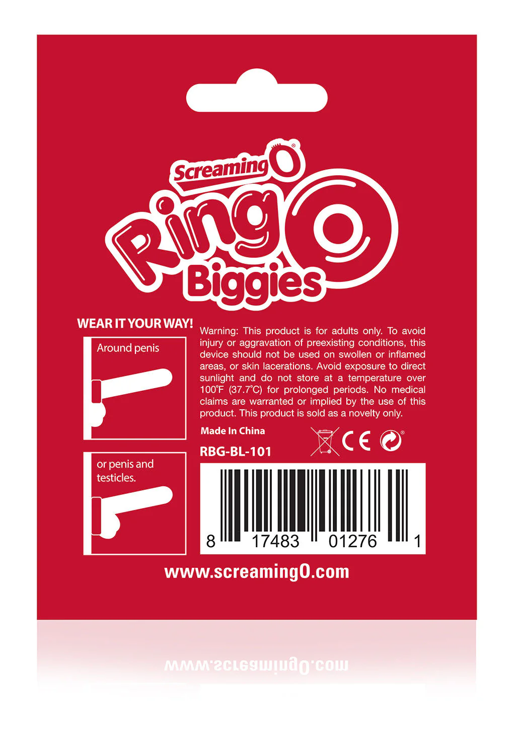 Screaming O Ring O Biggies Black - Image 4