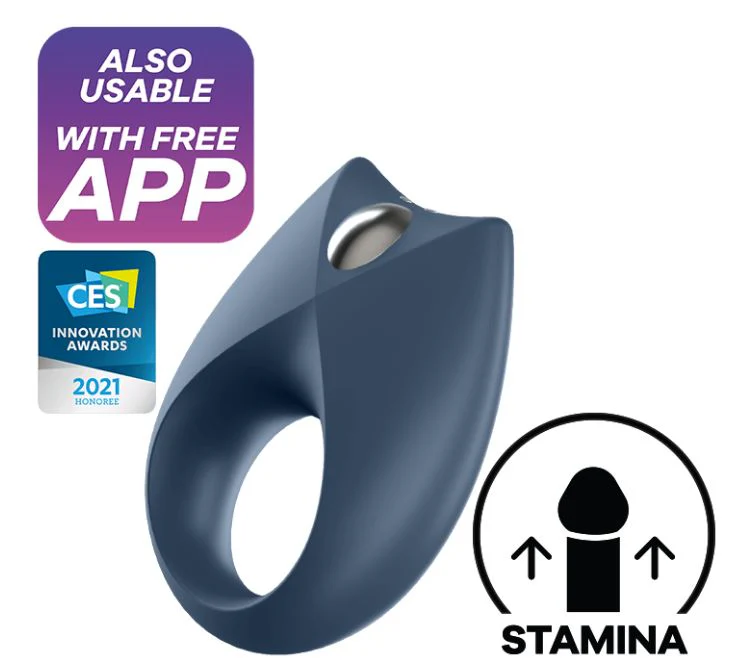 Satisfyer Royal One Connect Cock Ring with Clitoral Stimulator - Image 3