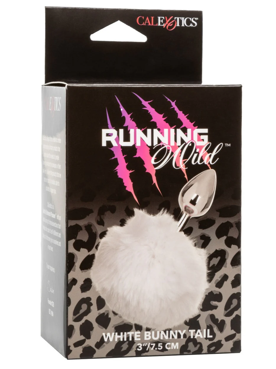 Running Wild White Bunny Tail - Image 2