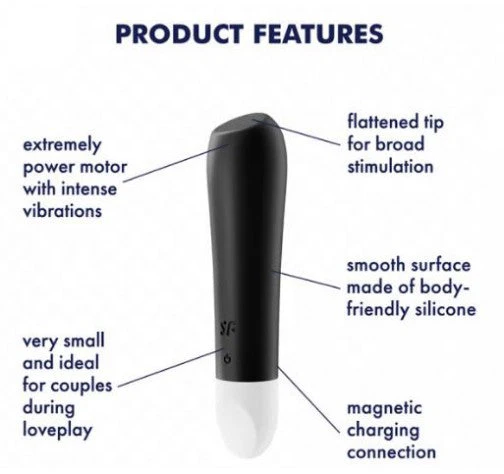 Satisfyer Ultra Power Bullet 2 Black - Image 3