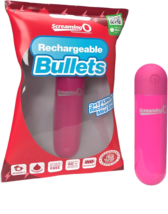 Screaming O Rechargeable Bullet Pink