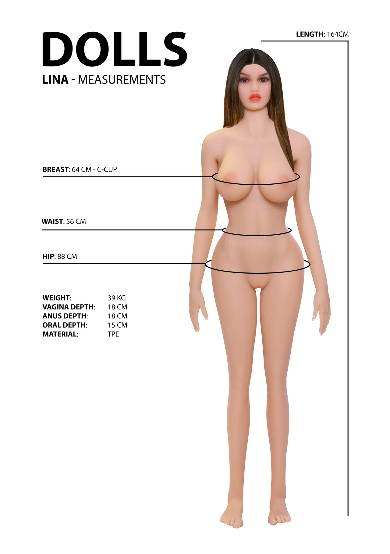 Shots Realistic Doll Lina - Image 12