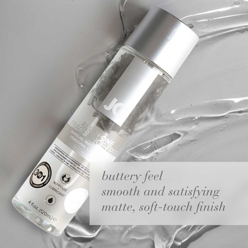 JO Sensual Massage Glide Fragrance Free 120ml - Image 4