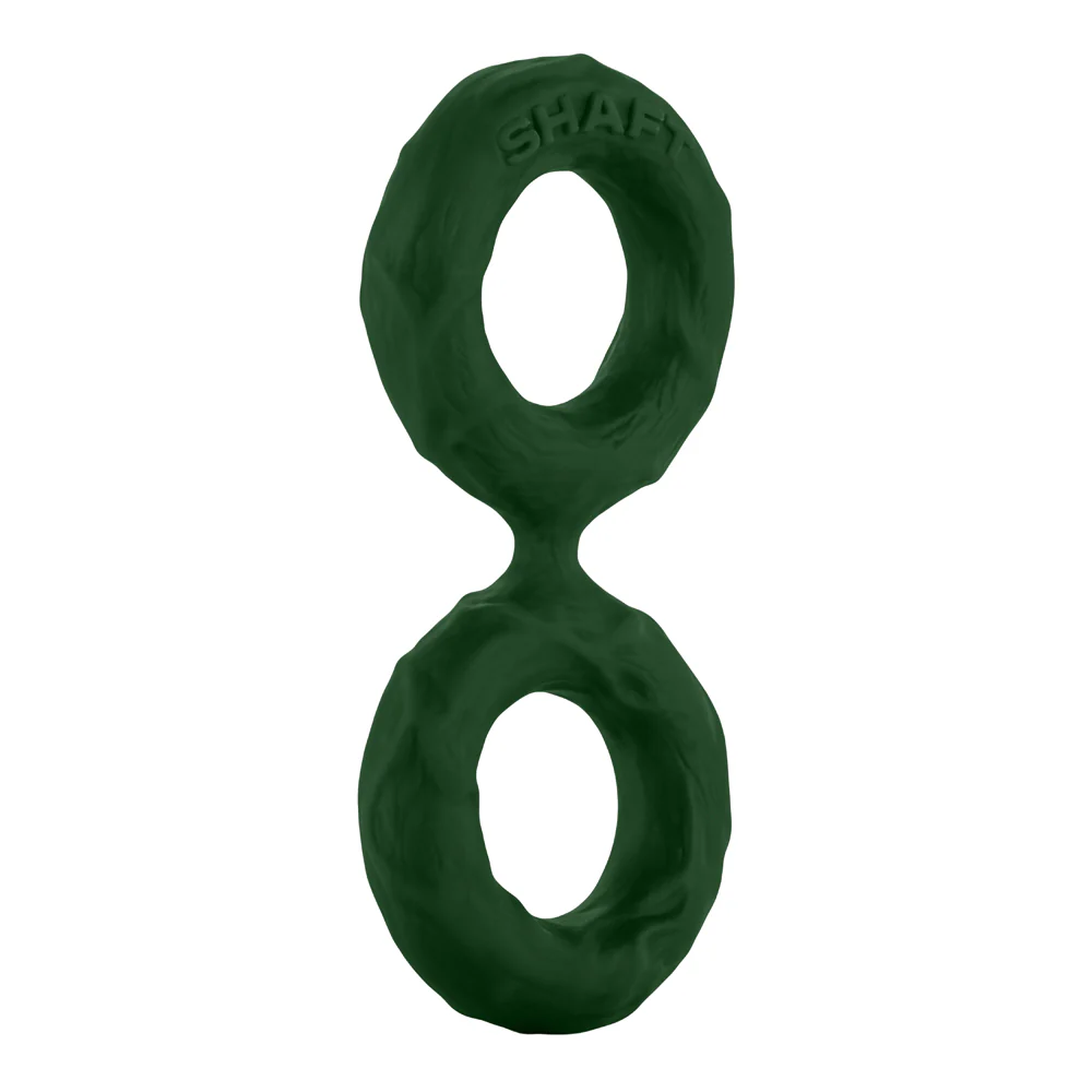 Shaft Model D Size 2 Green Cock Ring - Image 3