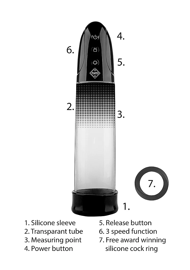 Pumped Automatic Rechargeable Luv Pump - Black 044BLK - Image 3