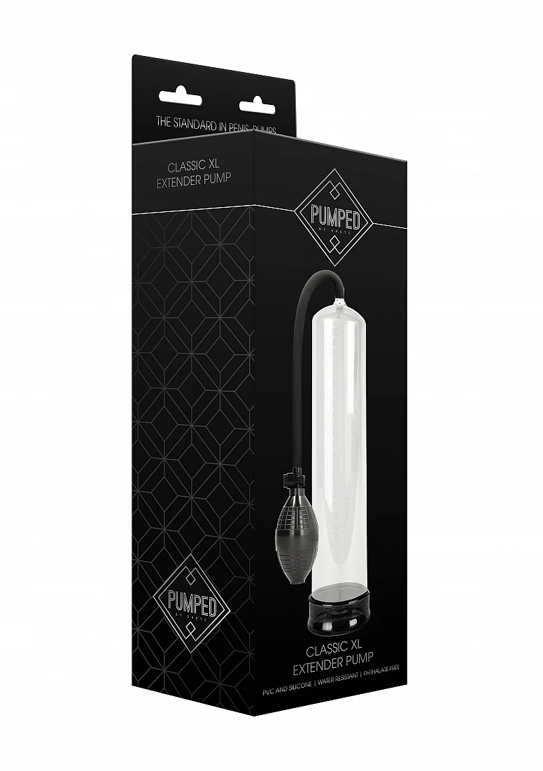 Shots Classic XL Extender Pump Clear