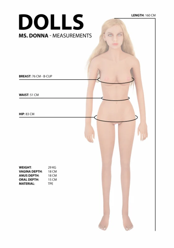 Shots Realistic Doll Donna - Image 11
