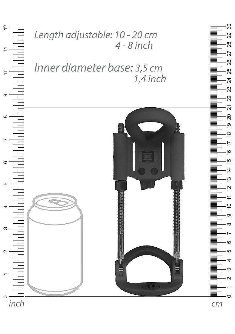 Pumped Penis Extender Black - Image 3