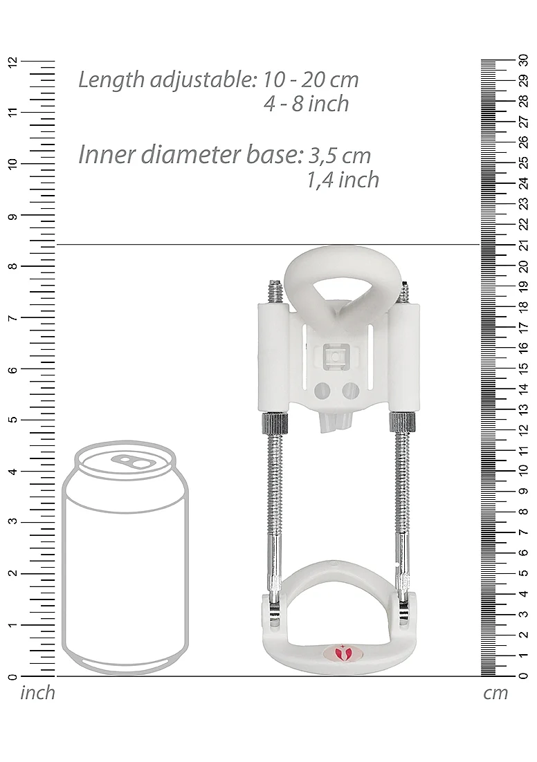 Pumped Penis Extender White - Image 3