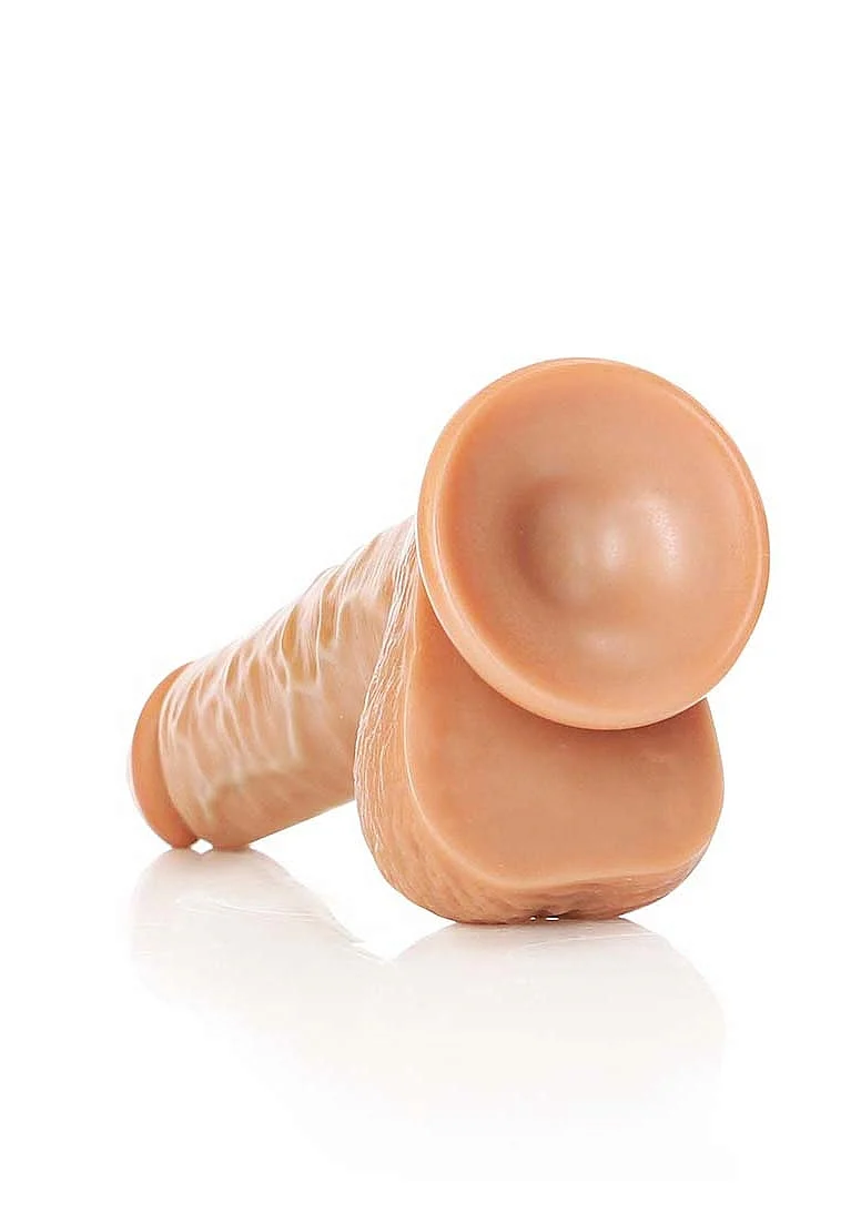 Realrock Straight 7" Dildo Tan - Image 3