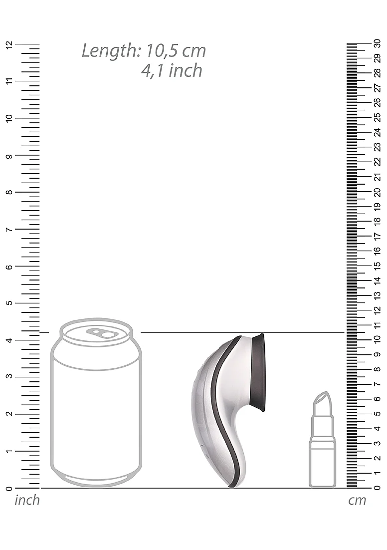 Shots Twitch Innovation Clitoral Stimulator Silver - Image 13
