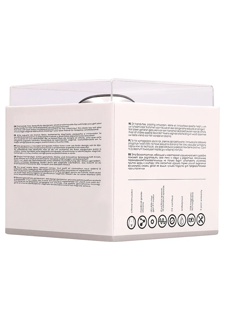 Shots Twitch Innovation Clitoral Stimulator Silver - Image 14