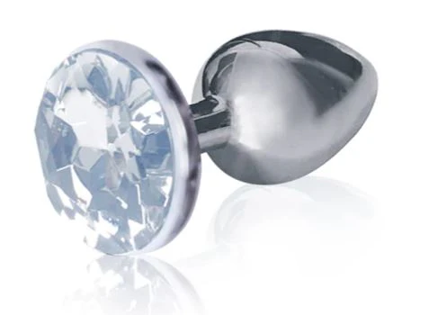Silver Starter Plug Round Clear - Image 2