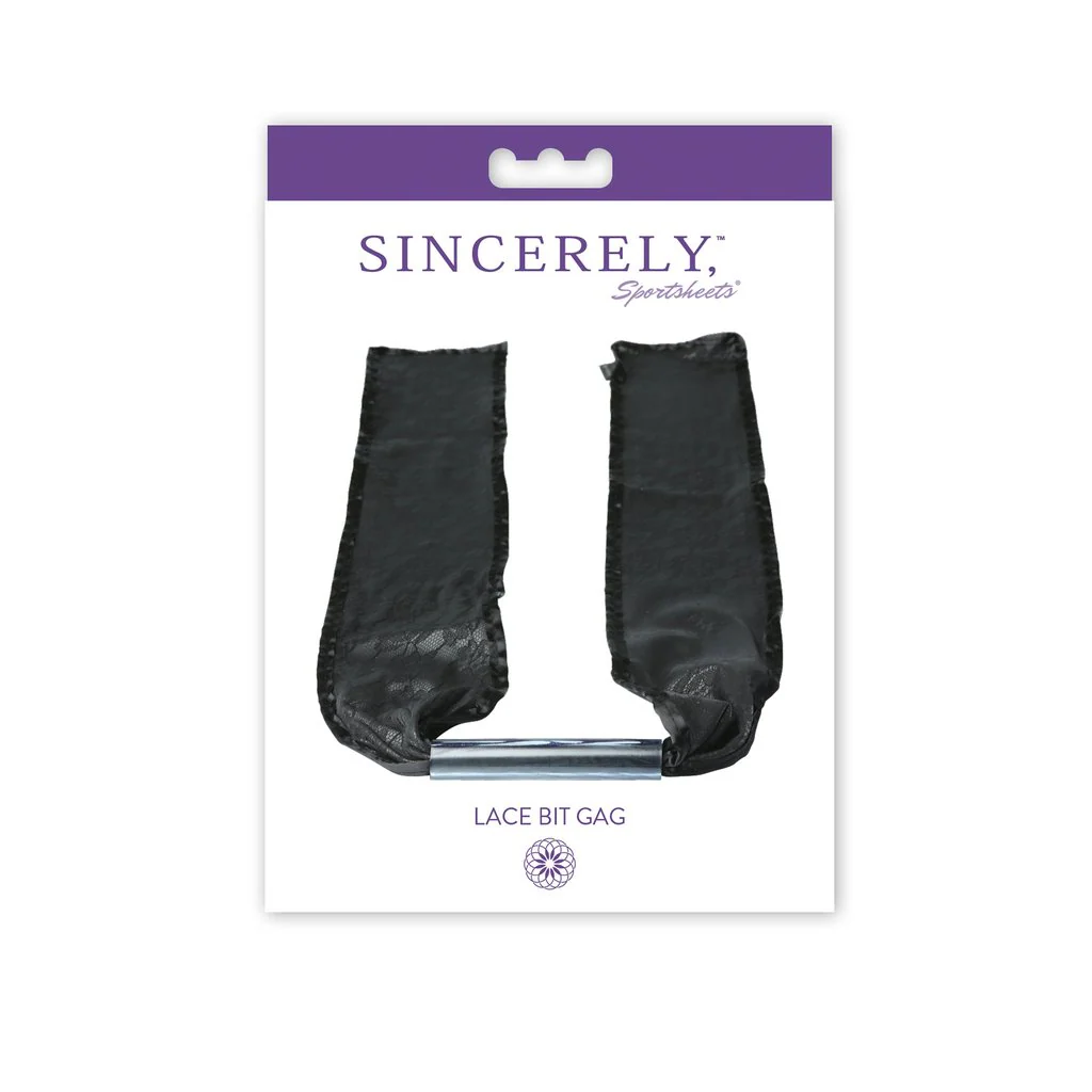 Sportsheets Sincerely Lace Bit Gag - Image 4