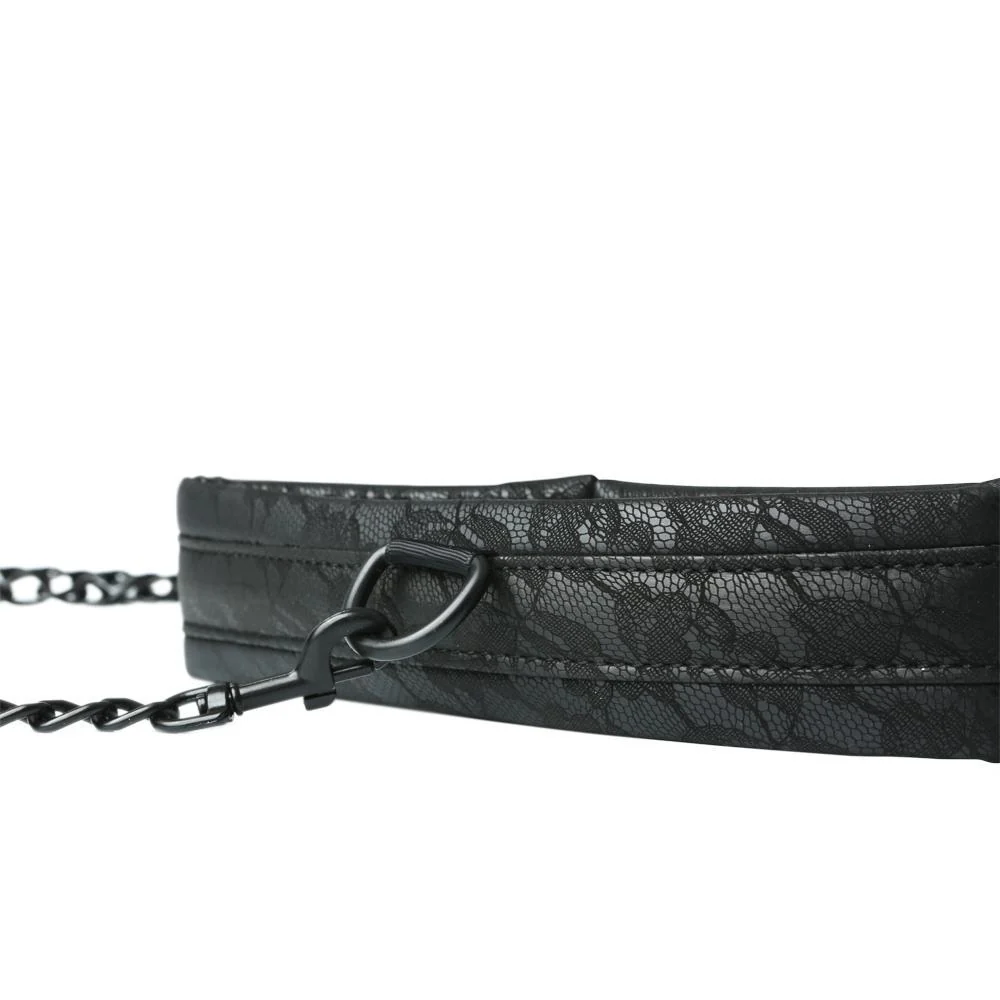 Sportsheets Sincerely Lace Collar Leash - Image 3
