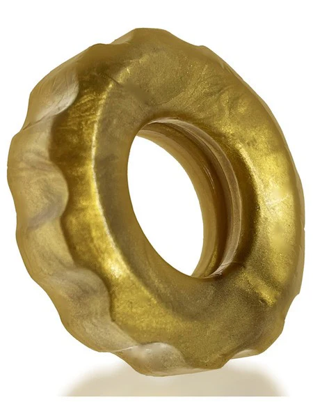 Hunkyjunk Super Huj No Roll C-Rings 3 Pack Gold - Image 2