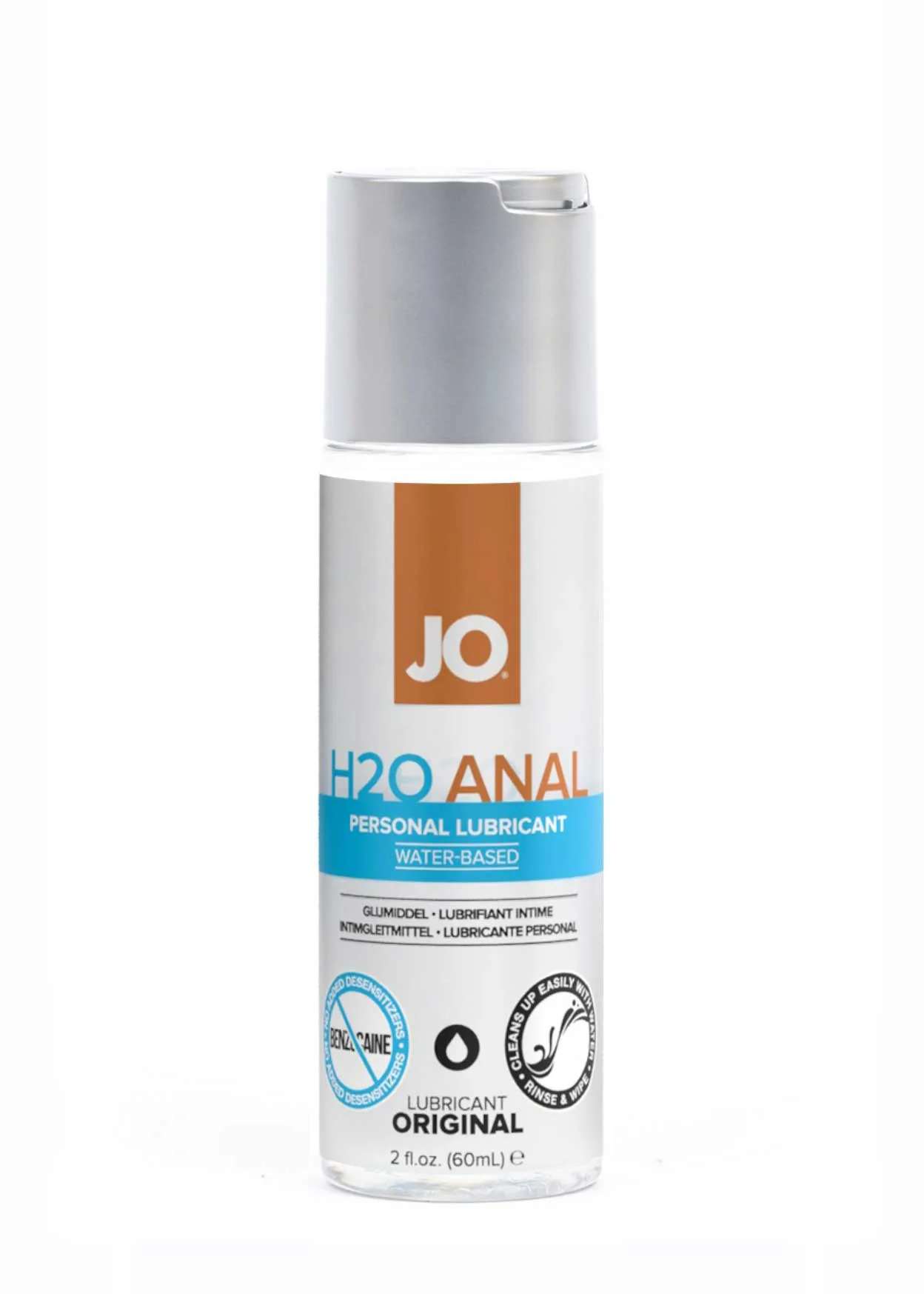 JO Anal H2O Waterbased Lube 60ml