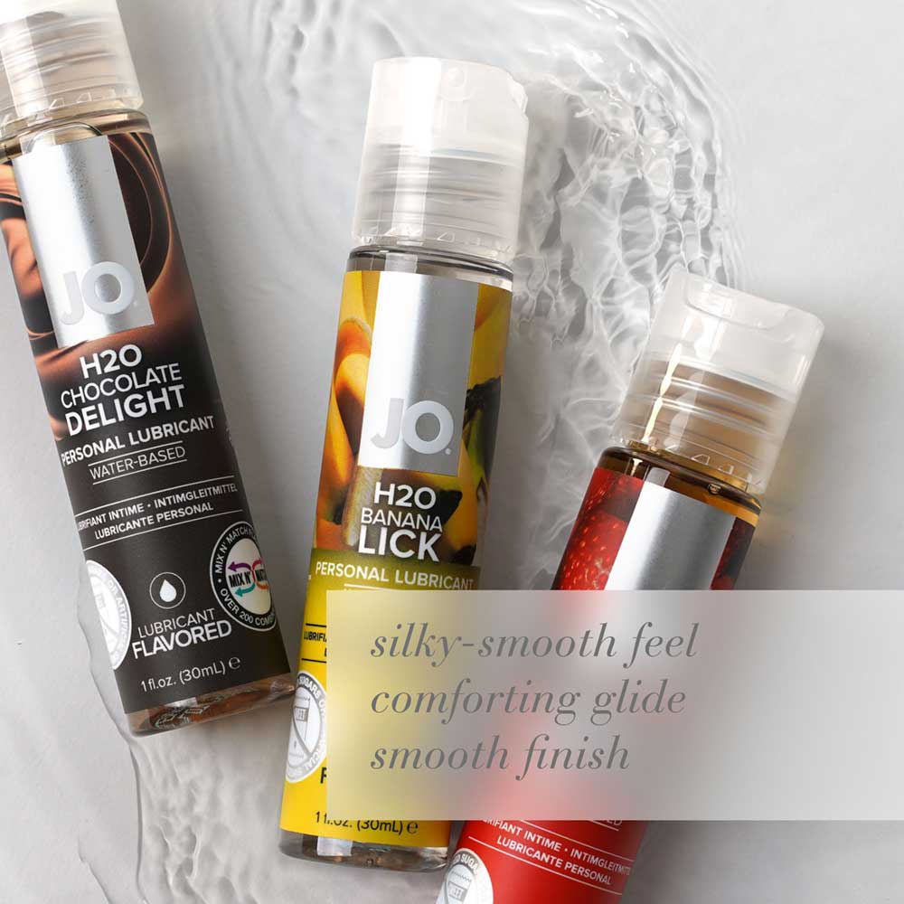 JO H2O Flavors Lube Chocolate Delight 30ml - Image 3