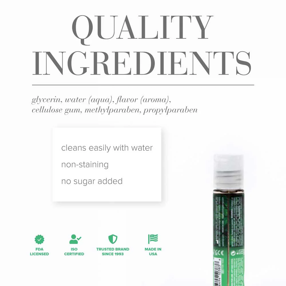 JO H2O Flavors Lube Cool Mint 30ml - Image 2