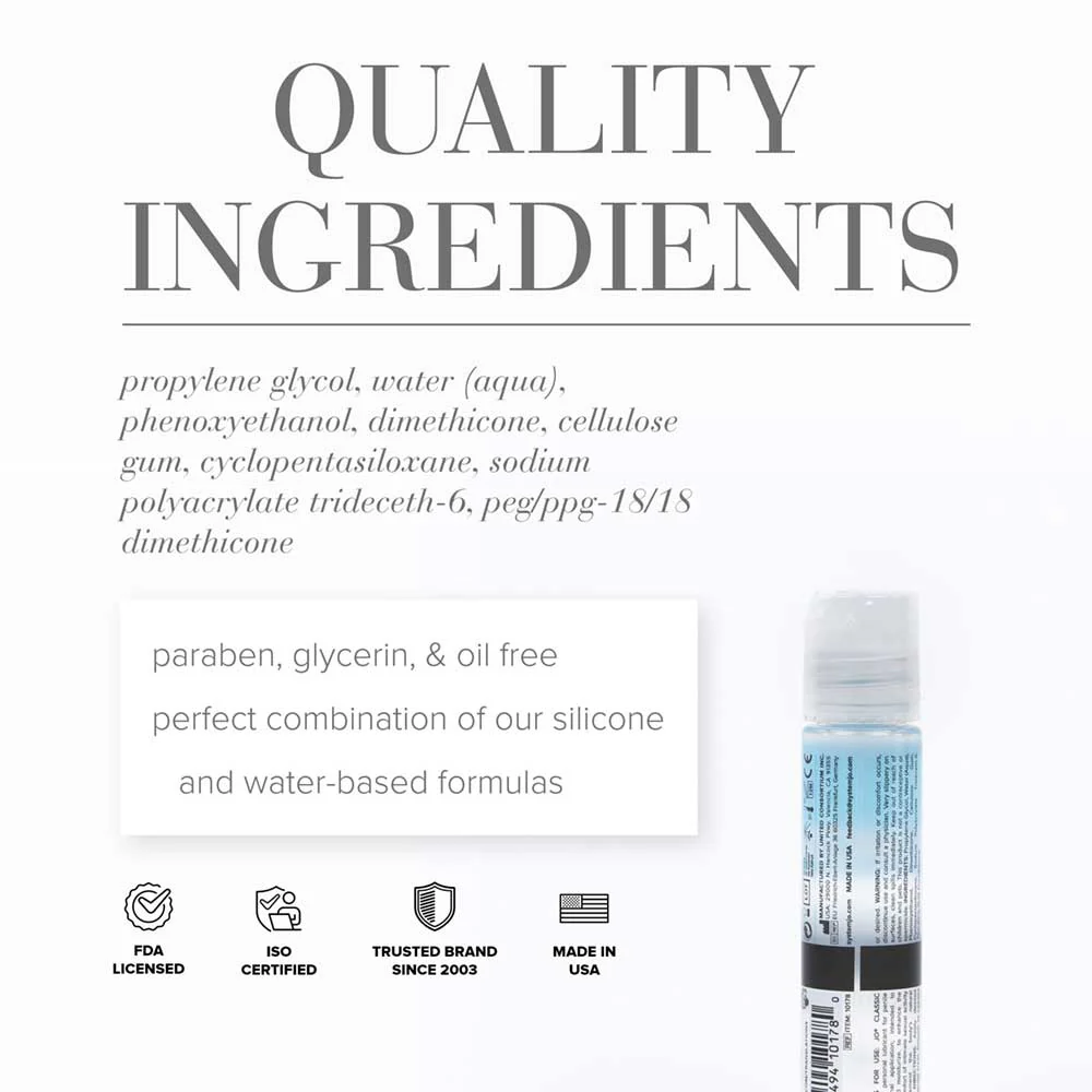 JO Hybrid Lube 30ml - Image 2