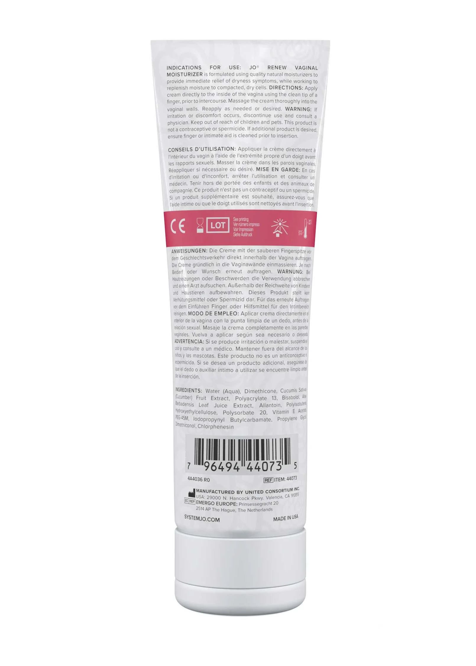 JO Renew Vaginal Moisturiser 120ml - Image 7