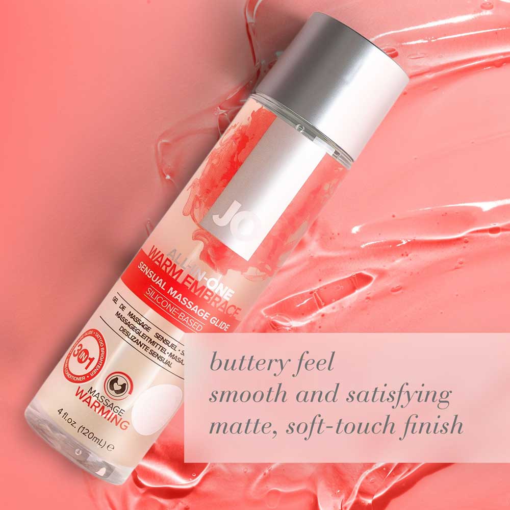 JO Sensual Massage Glide Warming 30ml - Image 4
