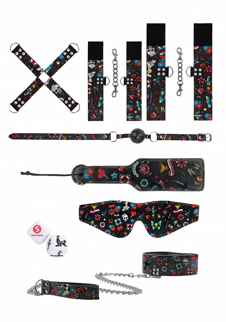 Ouch Tattoo Style Bondage Kit - Image 3