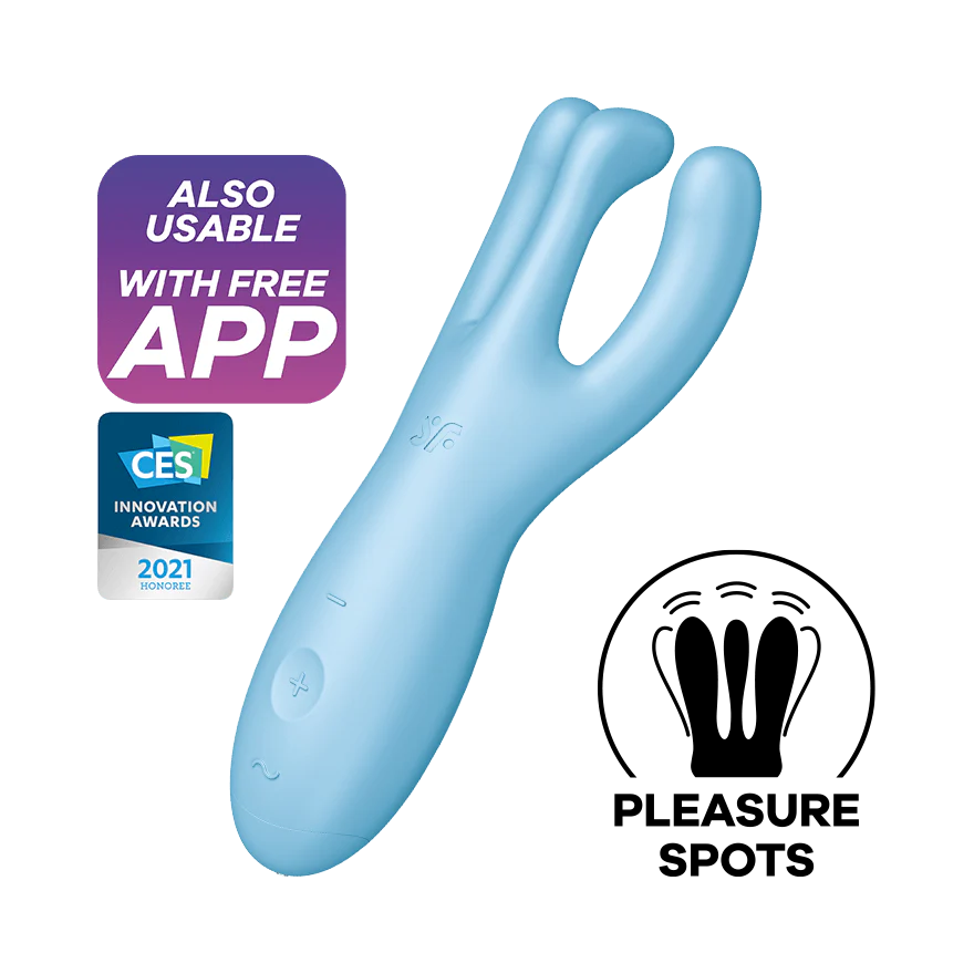 Satisfyer Threesome 4 Blue - Image 2