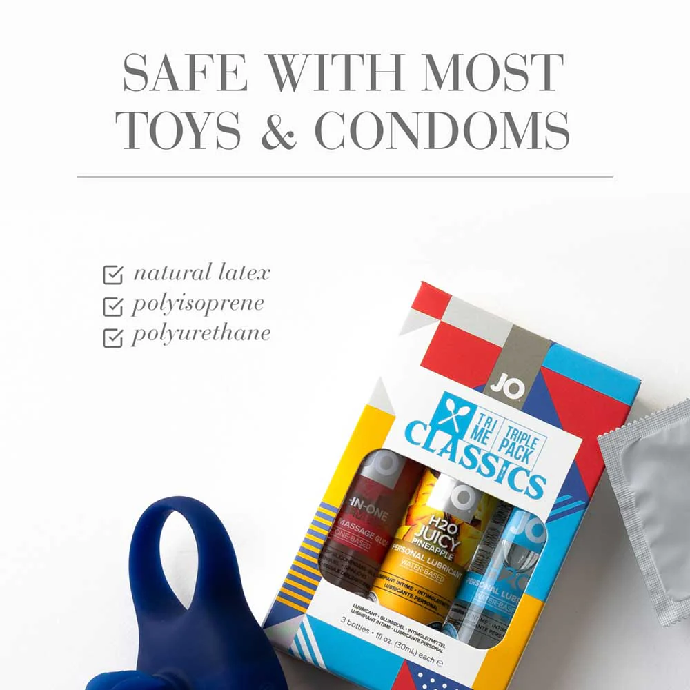 JO Tri Me Lube Classics Triple Pack - Image 4