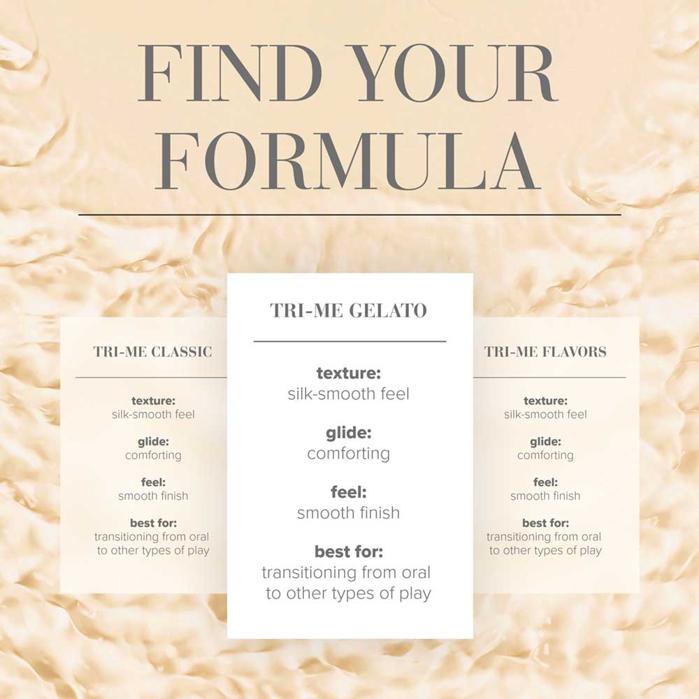 JO Tri Me Gelato Flavoured Lube Triple Pack - Image 2