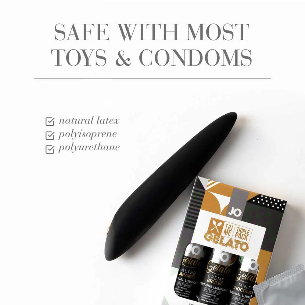 JO Tri Me Gelato Flavoured Lube Triple Pack - Image 4