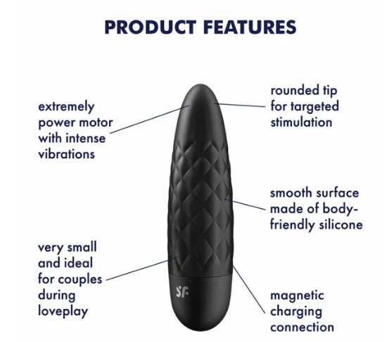 Satisfyer Ultra Power Bullet 5 Black - Image 3