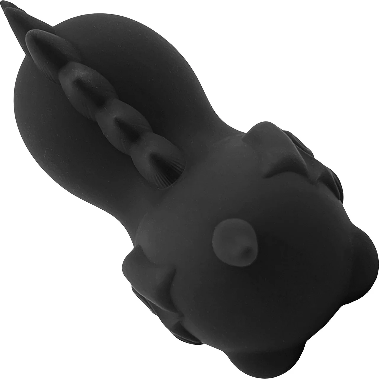 Unihorn Wild Spirit Licking Silicone Clitoral Vibrator Black - Image 10