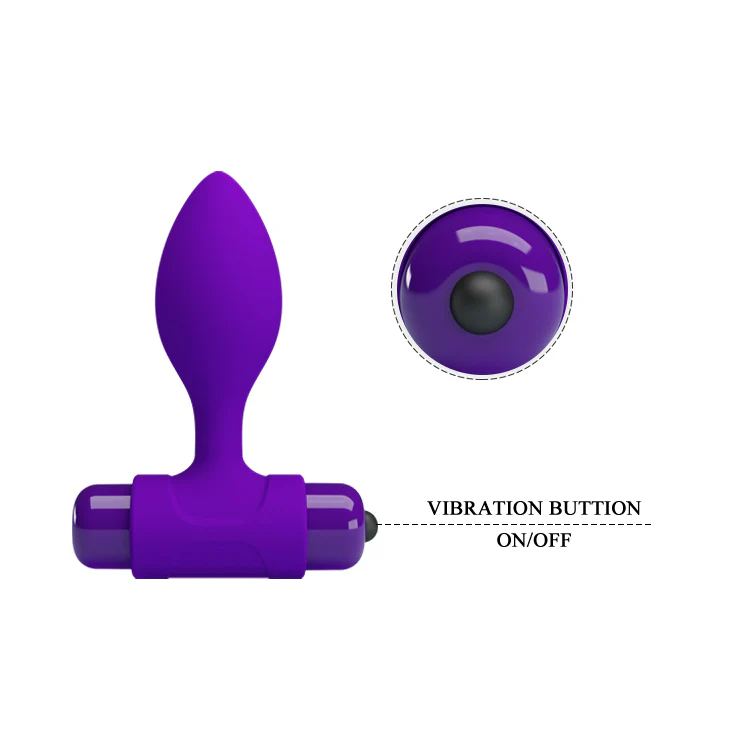 Pretty Love Vibra Plug Purp BI-040077-1 - Image 2