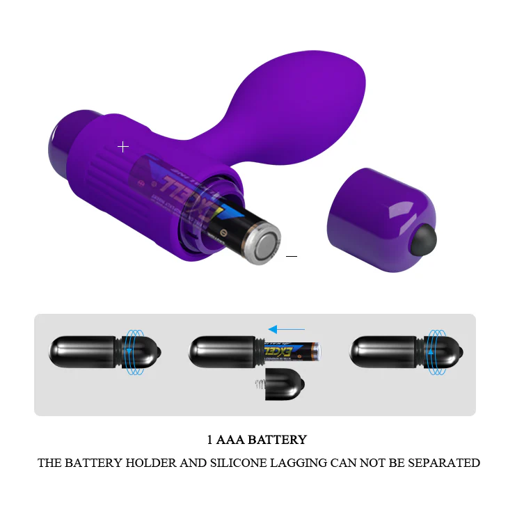 Pretty Love Vibra Plug Purp BI-040077-1 - Image 3