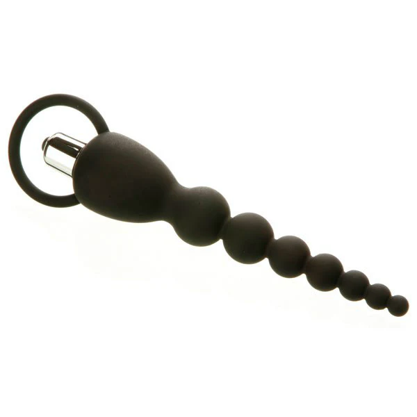 Vibrating Silicone Anal Beads - Image 2