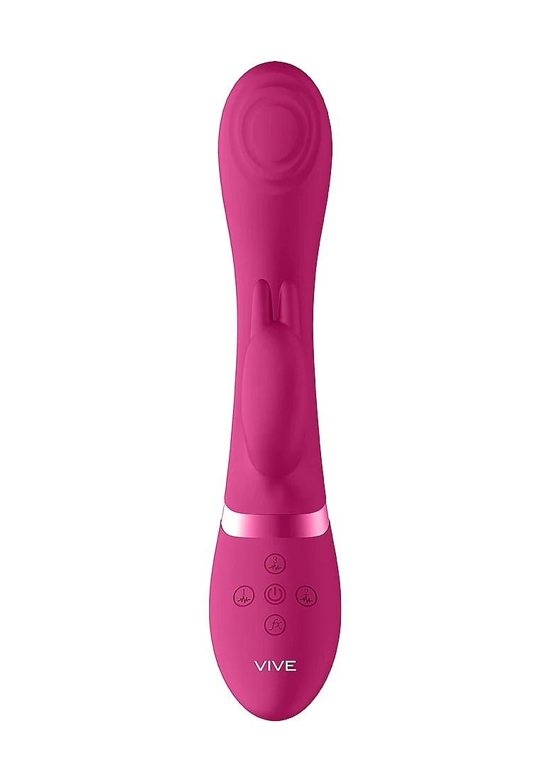 Vive Cato G-spot Rabbit Vibe - Pink - Image 11