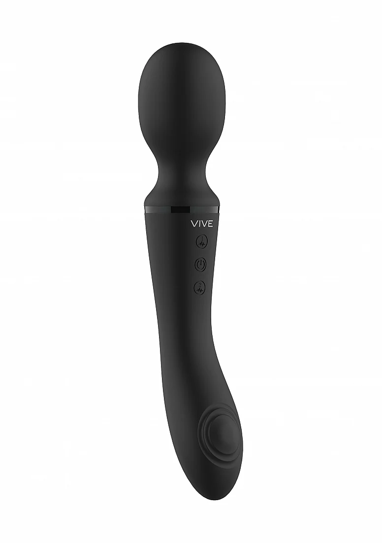 Vive Enora Double Ended Pulse Wave Wand - Black - Image 2