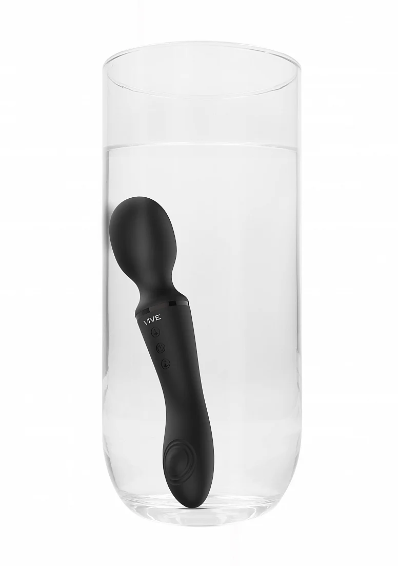 Vive Enora Double Ended Pulse Wave Wand - Black - Image 8
