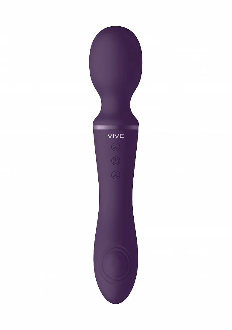 Vive Enora Double Ended Pulse Wave Wand - Purple - Image 10