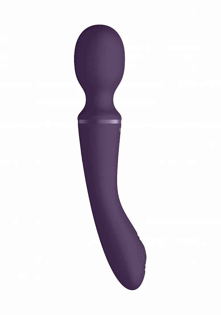 Vive Enora Double Ended Pulse Wave Wand - Purple - Image 4