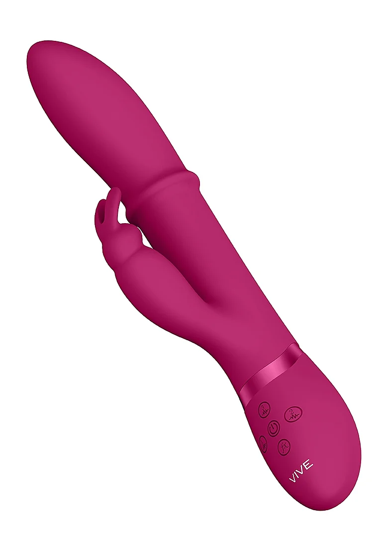 Vive Halo Rechargeable Rabbit Vibrator Pink - Image 13