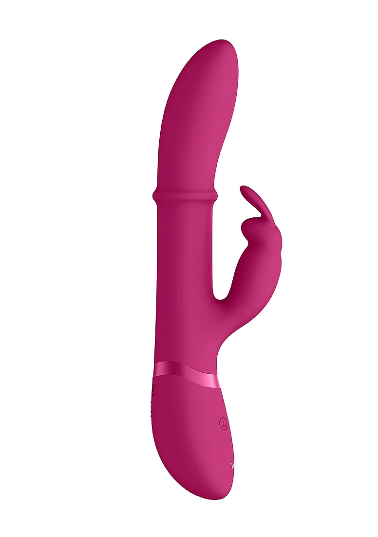 Vive Halo Rechargeable Rabbit Vibrator Pink - Image 2