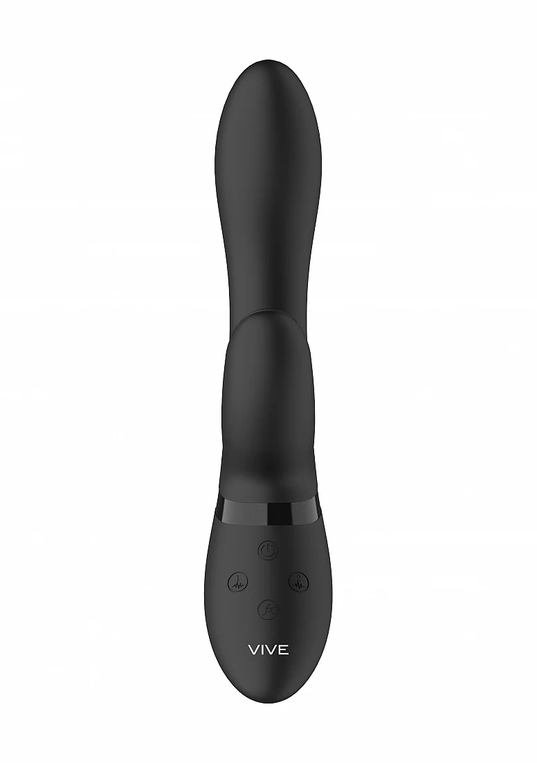 Vive Kyra Pulse-Wave Clitoral Rabbit Vibrator - Black - Image 11