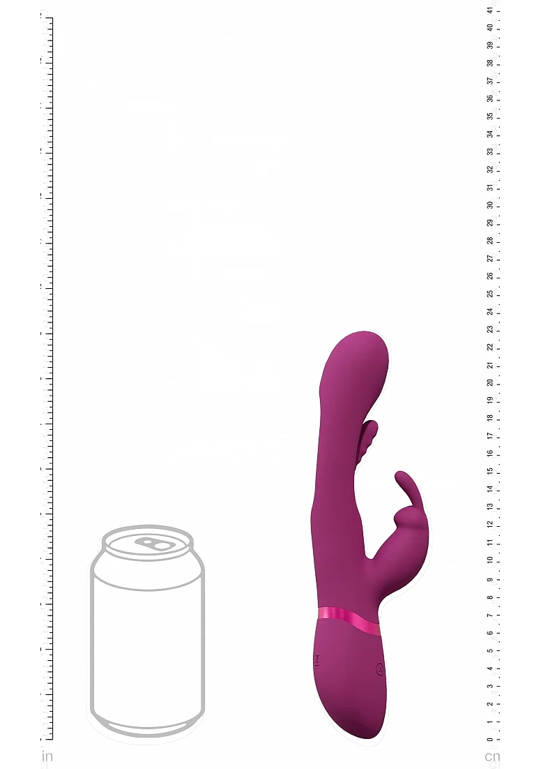 Vive Mika Triple Rabbit with G-Spot Flapping - Pink - Image 2