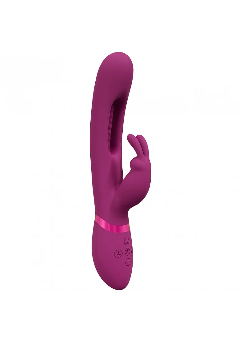 Vive Mika Triple Rabbit with G-Spot Flapping - Pink - Image 5