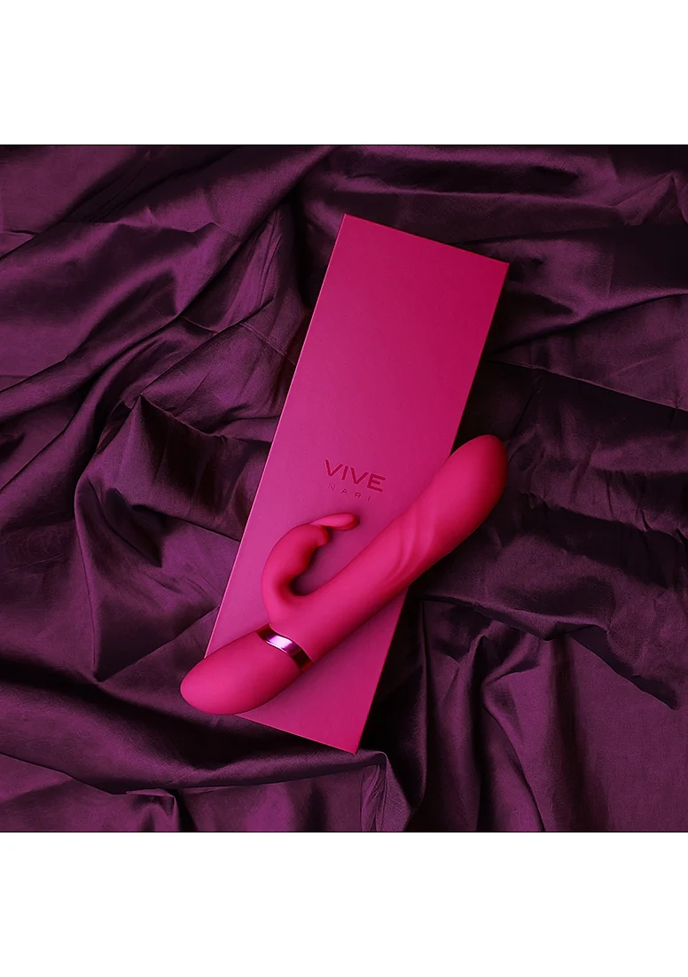 Vive Nari Vibrating and Rotating Wiggle G-Spot Rabbit - Pink - Image 7