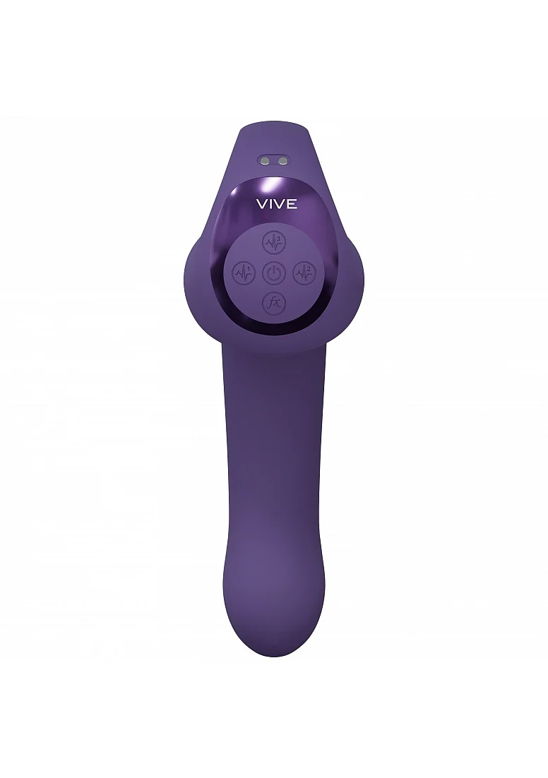 Vive Riko Triple Thumper with Advanced Finger Motion and Pulse Wave Stimulator - Purple - Image 2