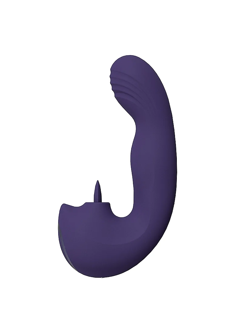 Vive Yumi Triple Motor G-Spot Finger Motion Vibrator - Purple - Image 4