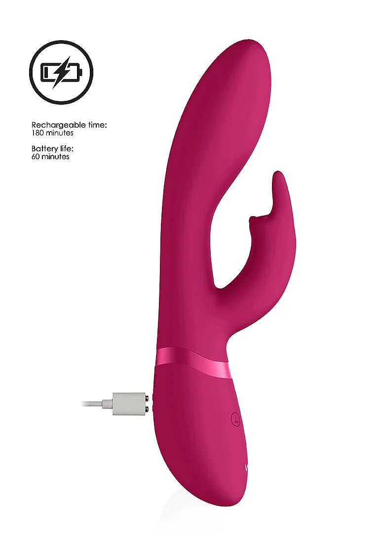 Vive Zosia Classic G-Spot Rabbit Vibrator - Pink - Image 11